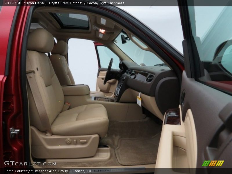 Crystal Red Tintcoat / Cocoa/Light Cashmere 2012 GMC Yukon Denali