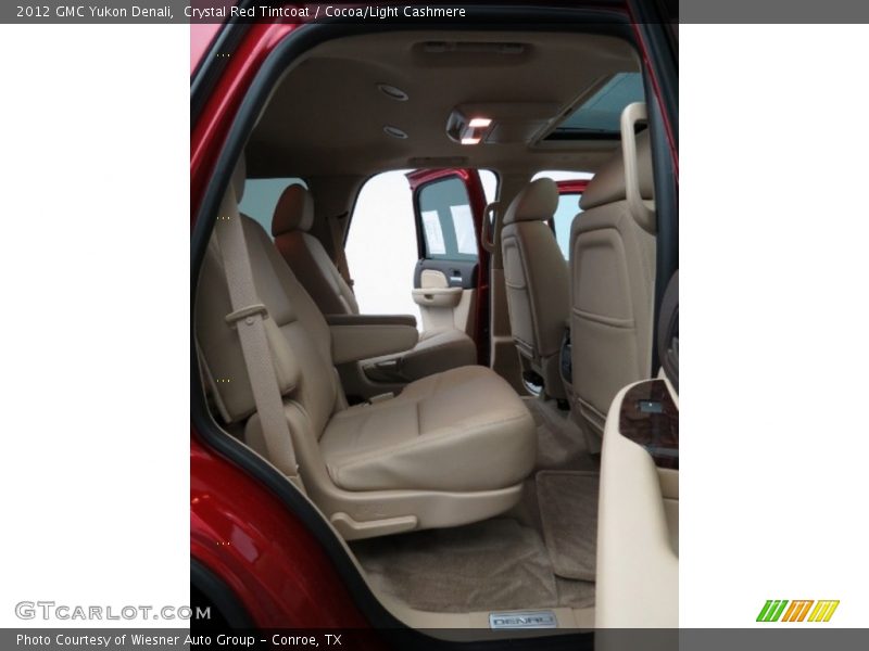 Crystal Red Tintcoat / Cocoa/Light Cashmere 2012 GMC Yukon Denali