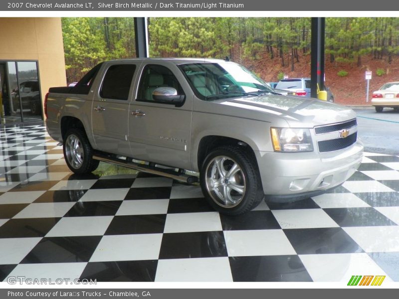 Silver Birch Metallic / Dark Titanium/Light Titanium 2007 Chevrolet Avalanche LT