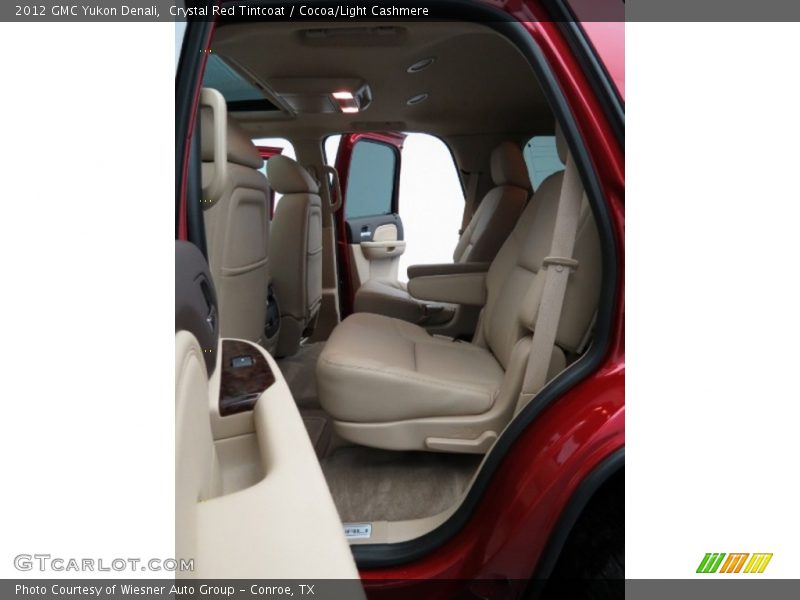 Crystal Red Tintcoat / Cocoa/Light Cashmere 2012 GMC Yukon Denali