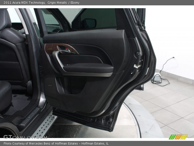 Grigio Metallic / Ebony 2011 Acura MDX Technology