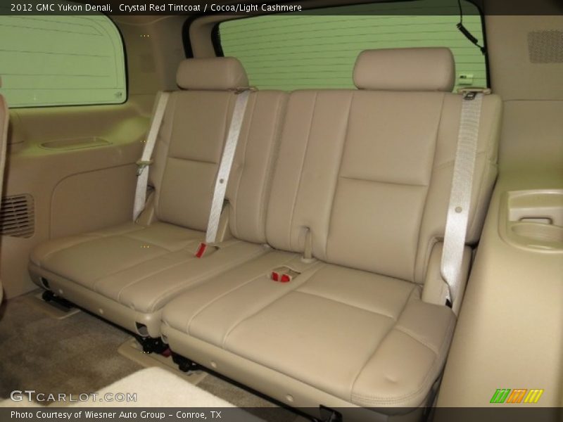 Rear Seat of 2012 Yukon Denali