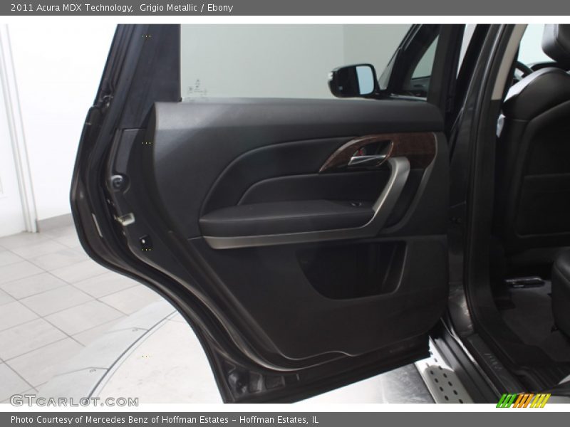 Grigio Metallic / Ebony 2011 Acura MDX Technology