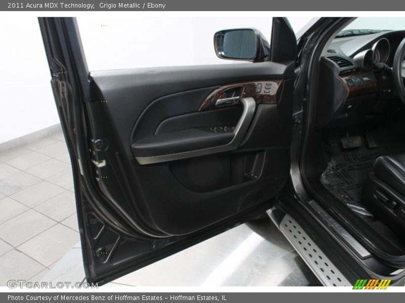 Grigio Metallic / Ebony 2011 Acura MDX Technology