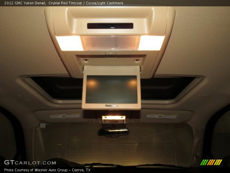 Crystal Red Tintcoat / Cocoa/Light Cashmere 2012 GMC Yukon Denali