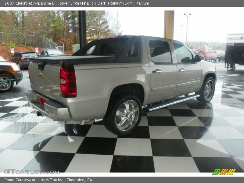 Silver Birch Metallic / Dark Titanium/Light Titanium 2007 Chevrolet Avalanche LT