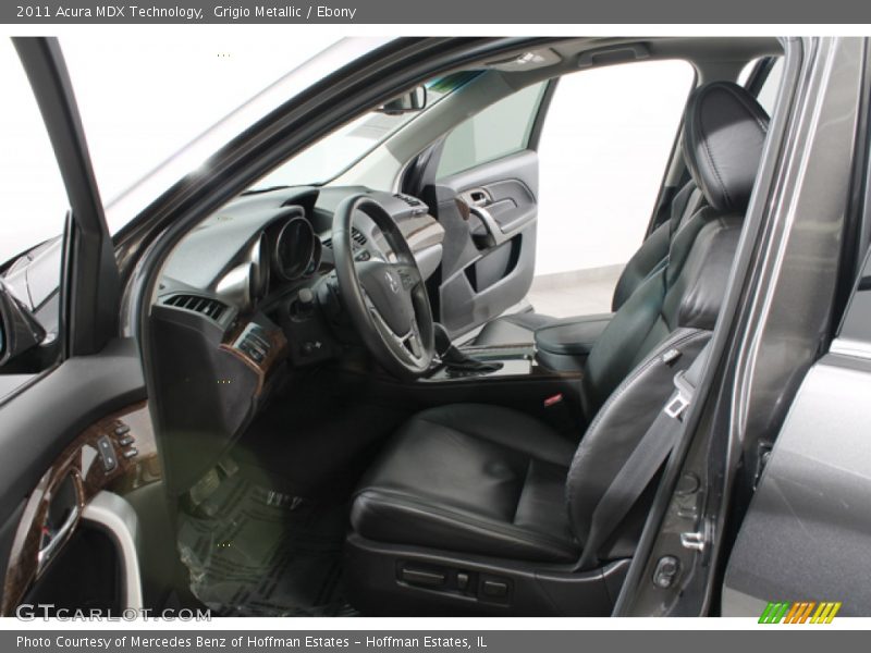 Grigio Metallic / Ebony 2011 Acura MDX Technology