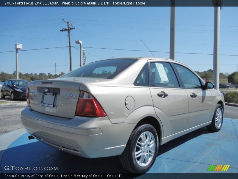 Pueblo Gold Metallic / Dark Pebble/Light Pebble 2006 Ford Focus ZX4 SE Sedan