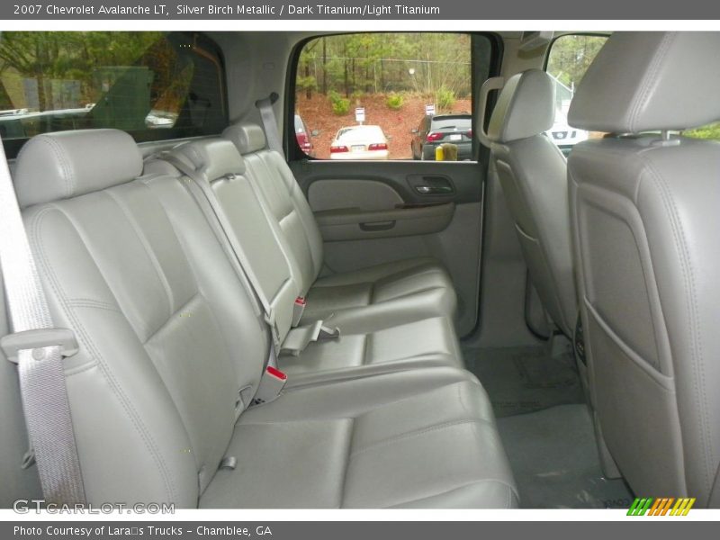 Silver Birch Metallic / Dark Titanium/Light Titanium 2007 Chevrolet Avalanche LT