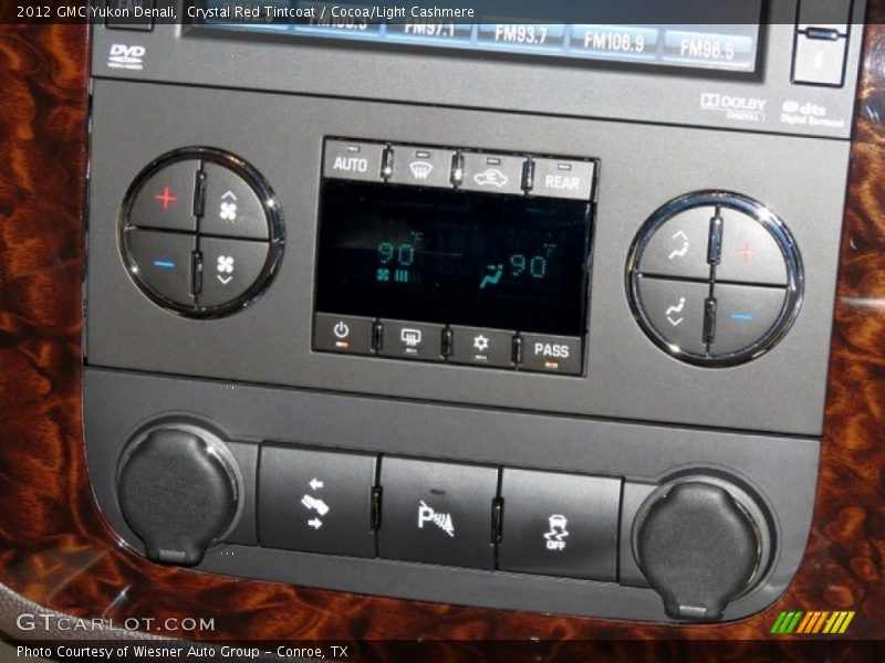 Crystal Red Tintcoat / Cocoa/Light Cashmere 2012 GMC Yukon Denali