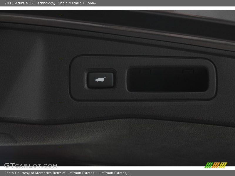 Grigio Metallic / Ebony 2011 Acura MDX Technology