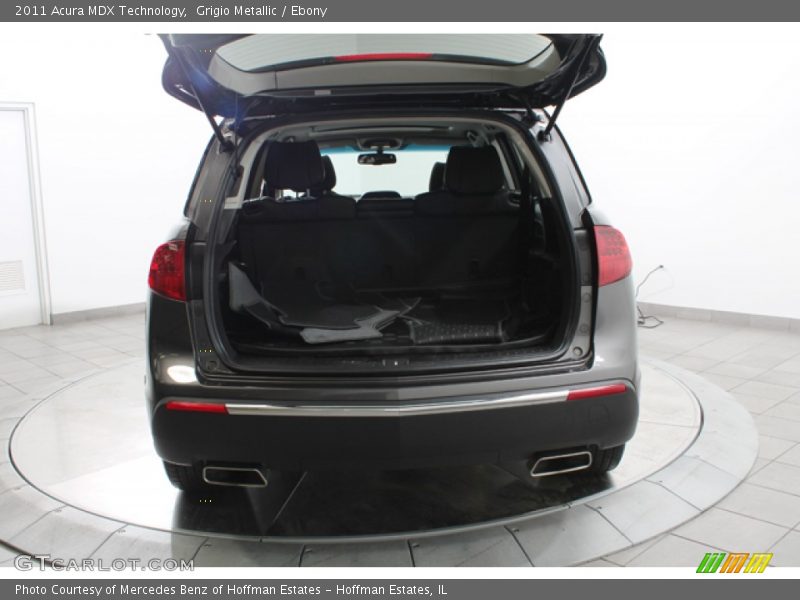 Grigio Metallic / Ebony 2011 Acura MDX Technology