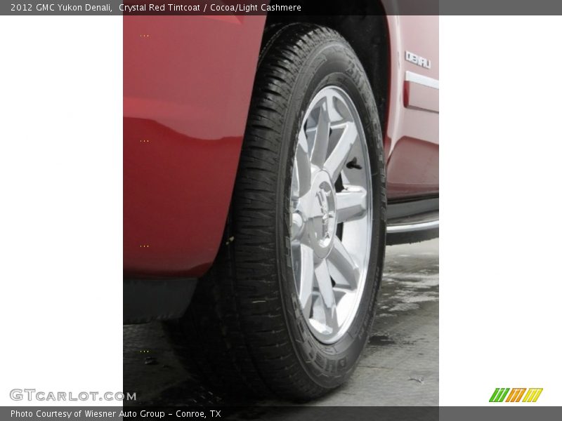 Crystal Red Tintcoat / Cocoa/Light Cashmere 2012 GMC Yukon Denali