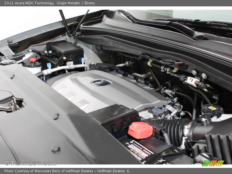 Grigio Metallic / Ebony 2011 Acura MDX Technology