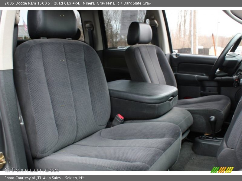 Mineral Gray Metallic / Dark Slate Gray 2005 Dodge Ram 1500 ST Quad Cab 4x4