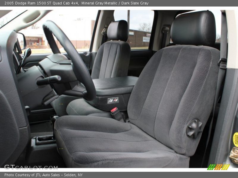 Mineral Gray Metallic / Dark Slate Gray 2005 Dodge Ram 1500 ST Quad Cab 4x4