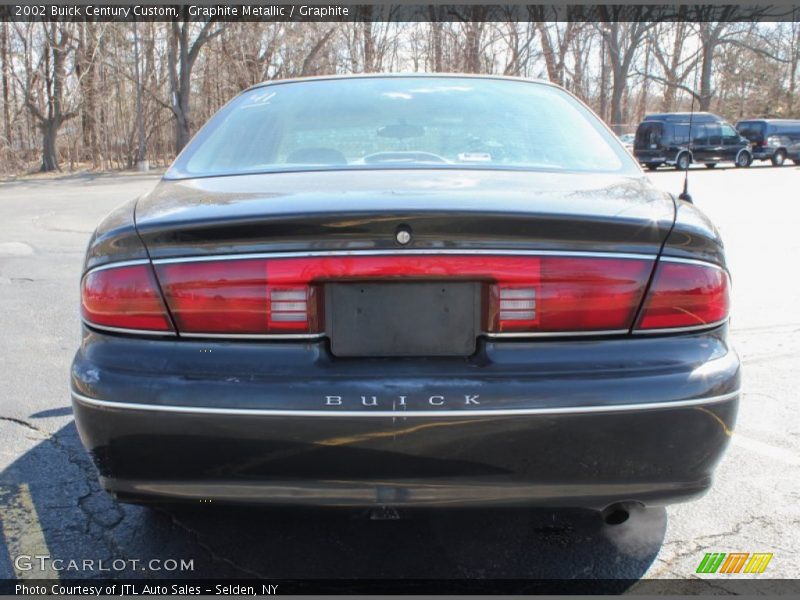 Graphite Metallic / Graphite 2002 Buick Century Custom