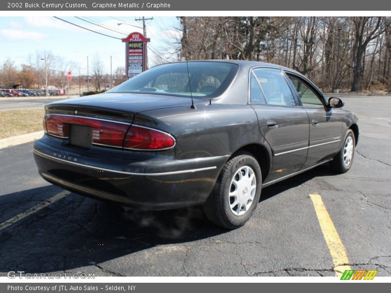 Graphite Metallic / Graphite 2002 Buick Century Custom