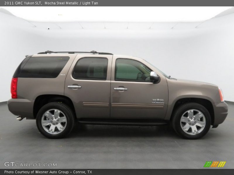 Mocha Steel Metallic / Light Tan 2011 GMC Yukon SLT