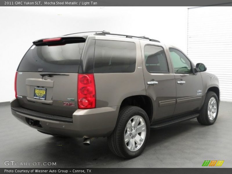 Mocha Steel Metallic / Light Tan 2011 GMC Yukon SLT
