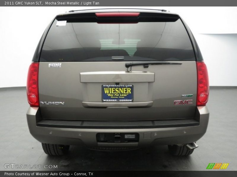 Mocha Steel Metallic / Light Tan 2011 GMC Yukon SLT