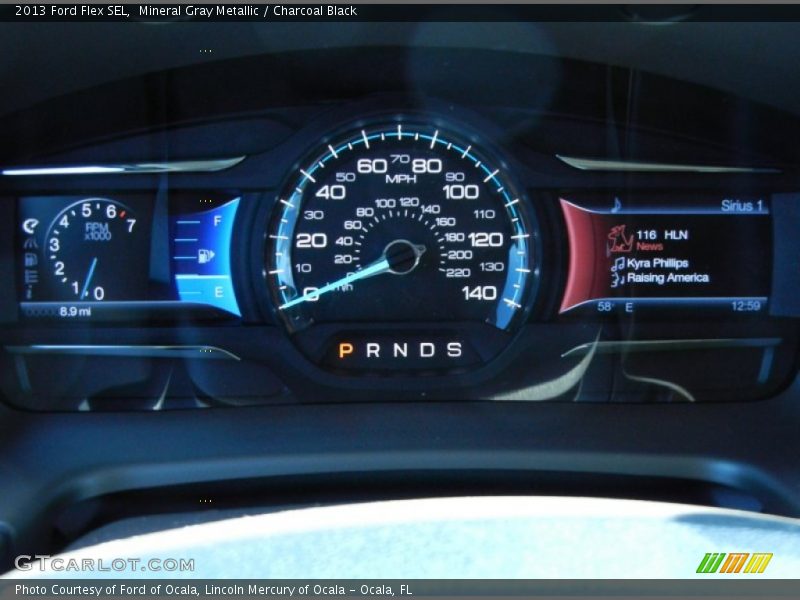  2013 Flex SEL SEL Gauges