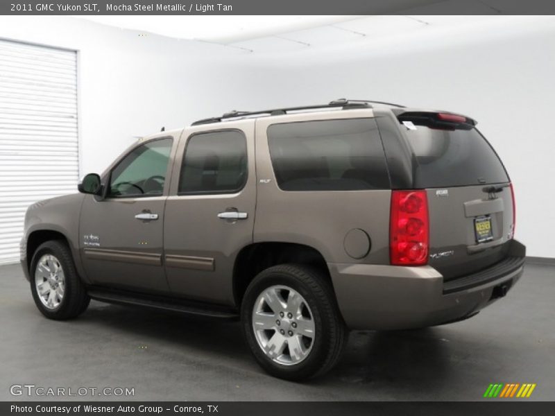 Mocha Steel Metallic / Light Tan 2011 GMC Yukon SLT