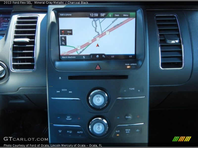 Navigation of 2013 Flex SEL