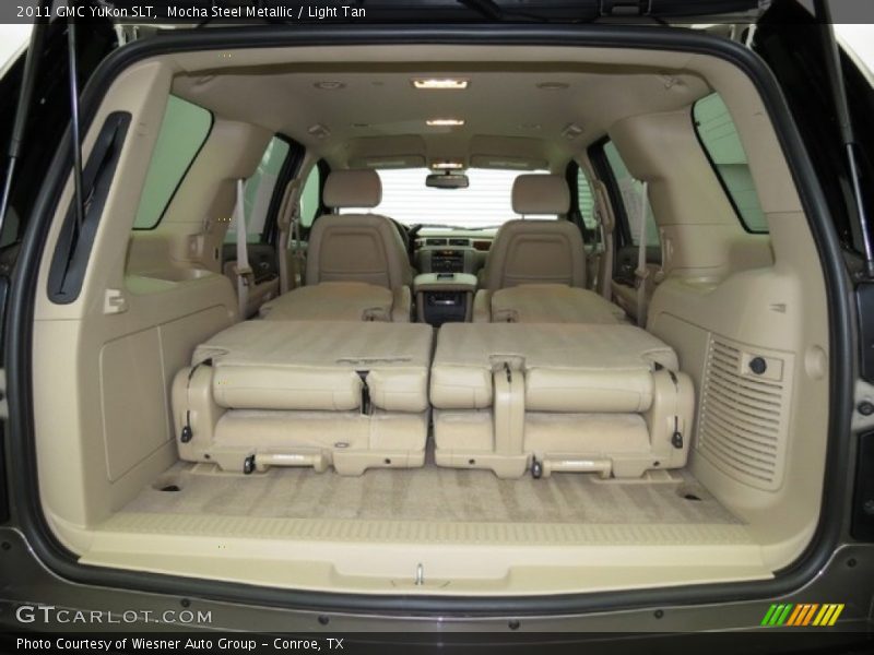 Mocha Steel Metallic / Light Tan 2011 GMC Yukon SLT