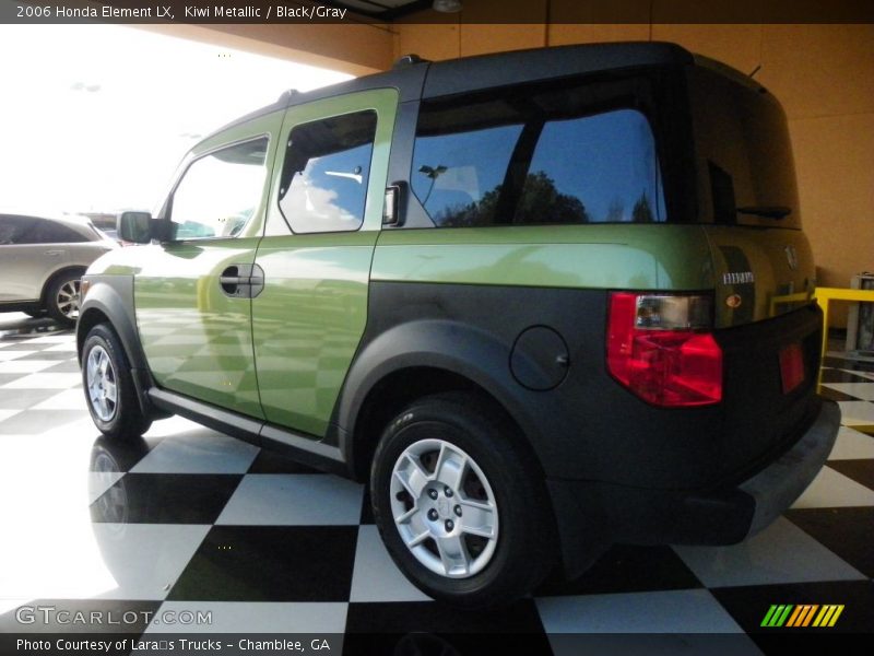 Kiwi Metallic / Black/Gray 2006 Honda Element LX