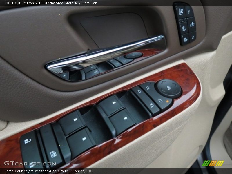 Mocha Steel Metallic / Light Tan 2011 GMC Yukon SLT