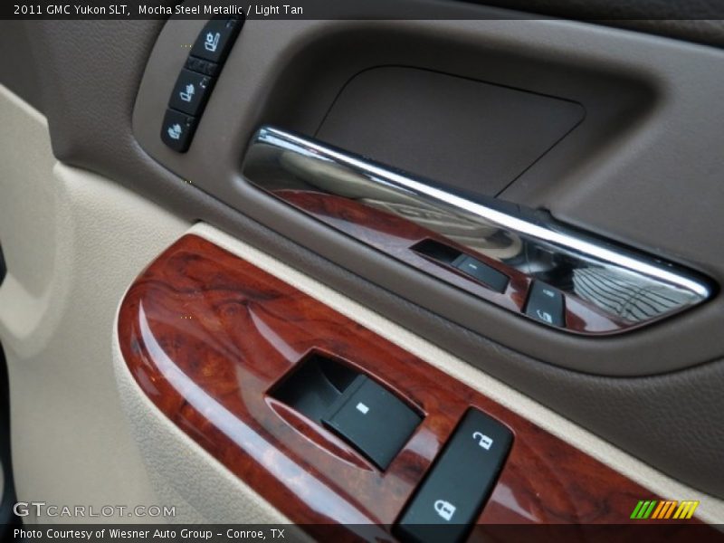 Mocha Steel Metallic / Light Tan 2011 GMC Yukon SLT