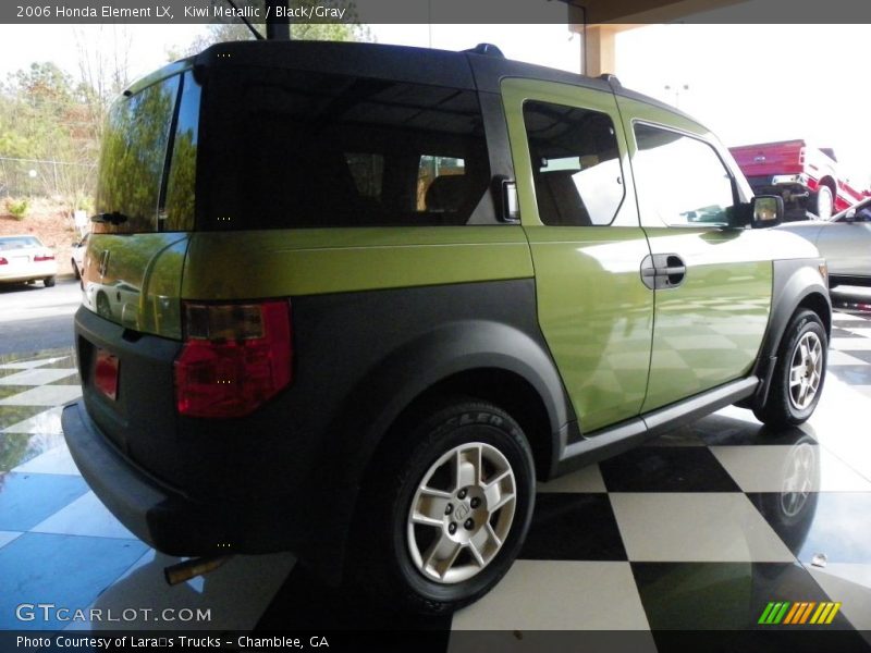 Kiwi Metallic / Black/Gray 2006 Honda Element LX