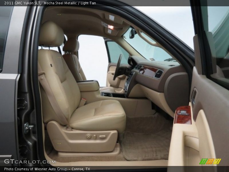 Mocha Steel Metallic / Light Tan 2011 GMC Yukon SLT