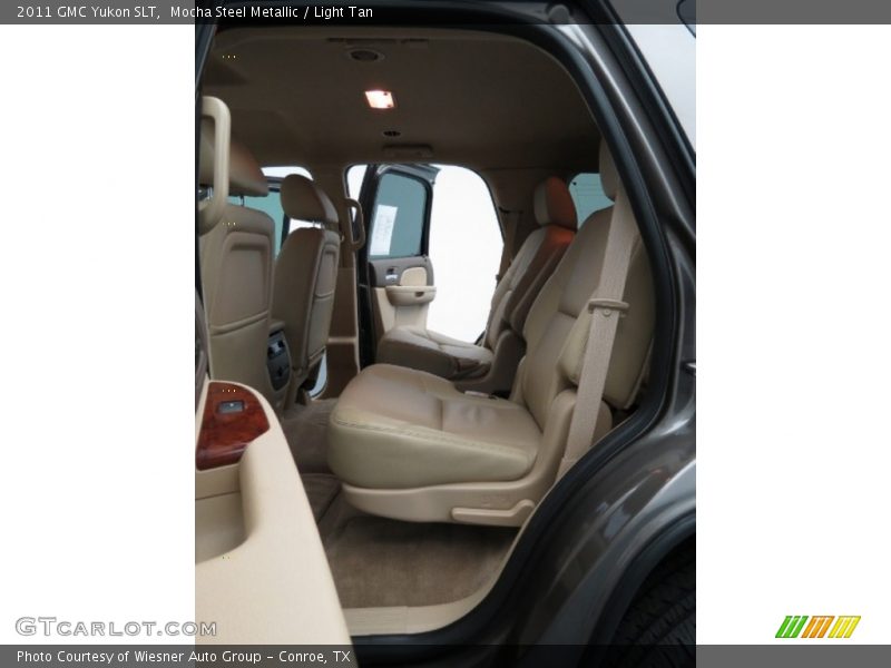 Mocha Steel Metallic / Light Tan 2011 GMC Yukon SLT