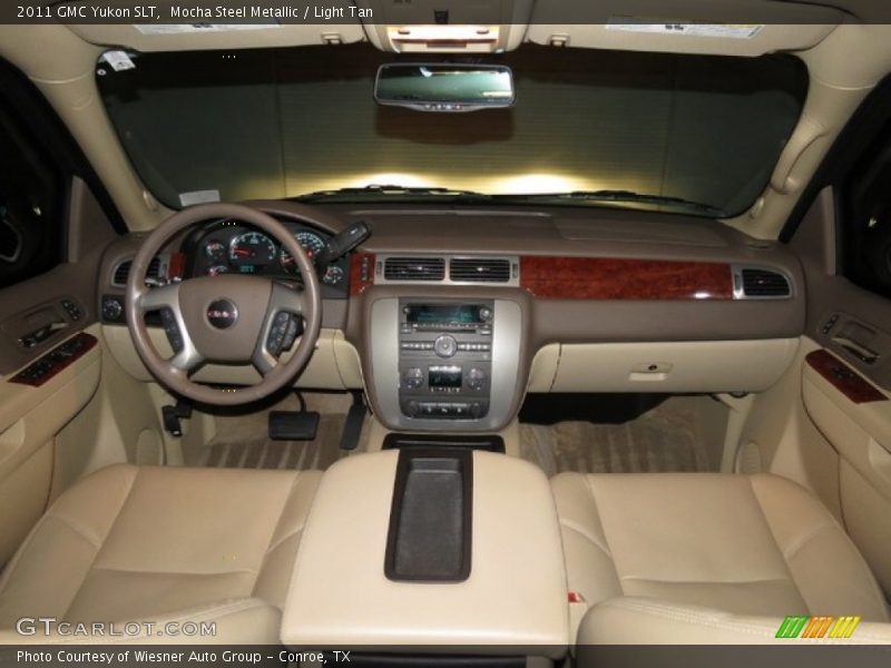 Mocha Steel Metallic / Light Tan 2011 GMC Yukon SLT