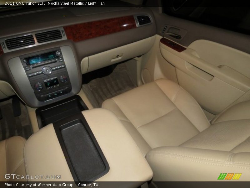 Mocha Steel Metallic / Light Tan 2011 GMC Yukon SLT