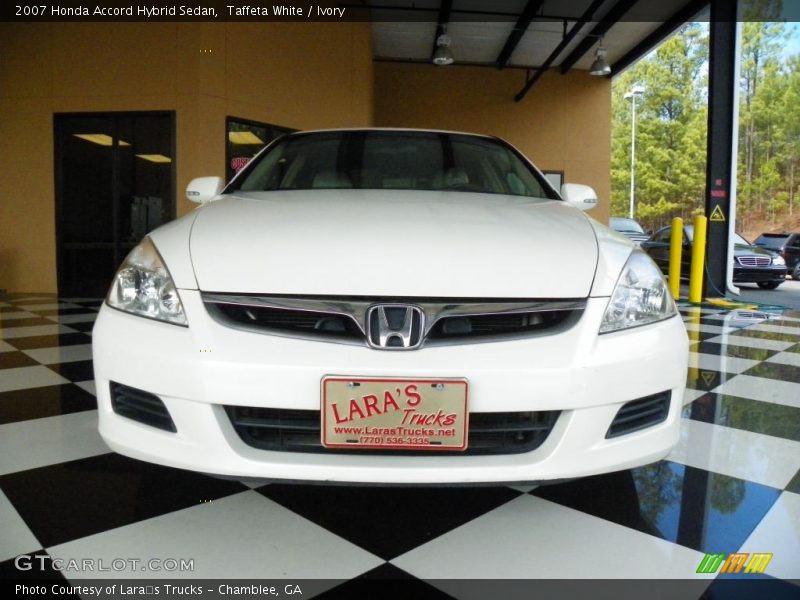 Taffeta White / Ivory 2007 Honda Accord Hybrid Sedan