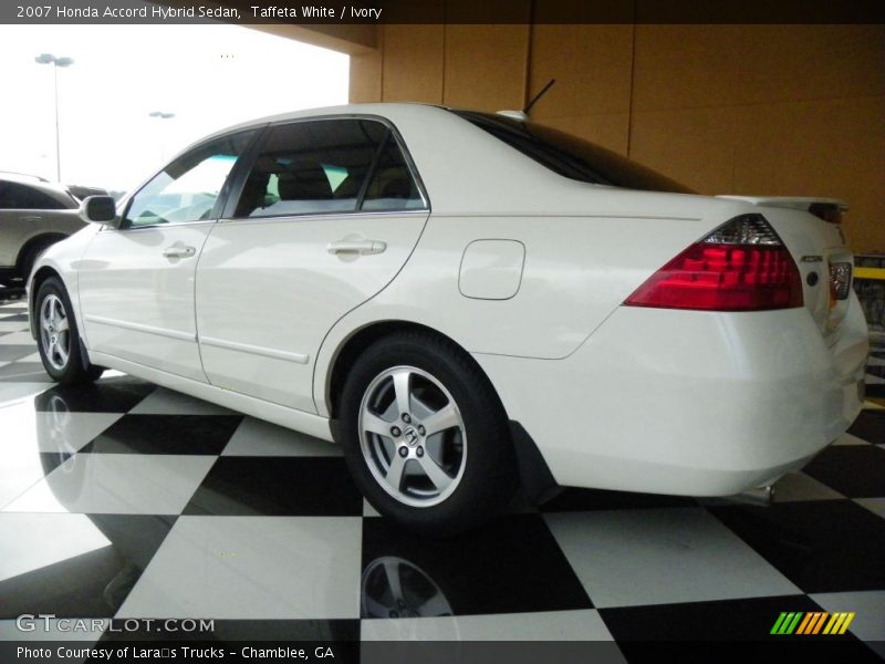 Taffeta White / Ivory 2007 Honda Accord Hybrid Sedan