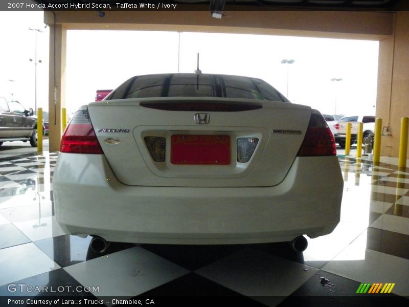 Taffeta White / Ivory 2007 Honda Accord Hybrid Sedan