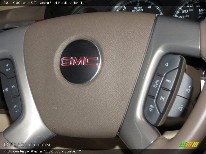 Mocha Steel Metallic / Light Tan 2011 GMC Yukon SLT