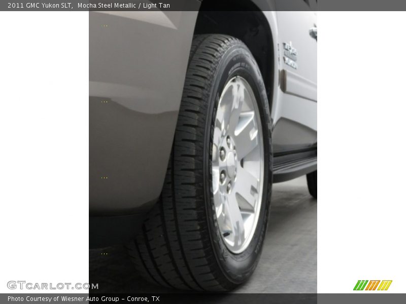 Mocha Steel Metallic / Light Tan 2011 GMC Yukon SLT