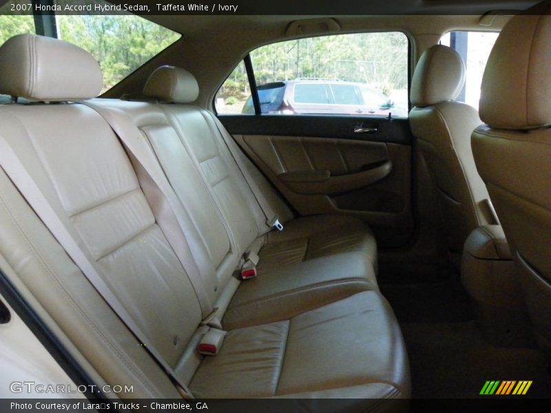 Taffeta White / Ivory 2007 Honda Accord Hybrid Sedan