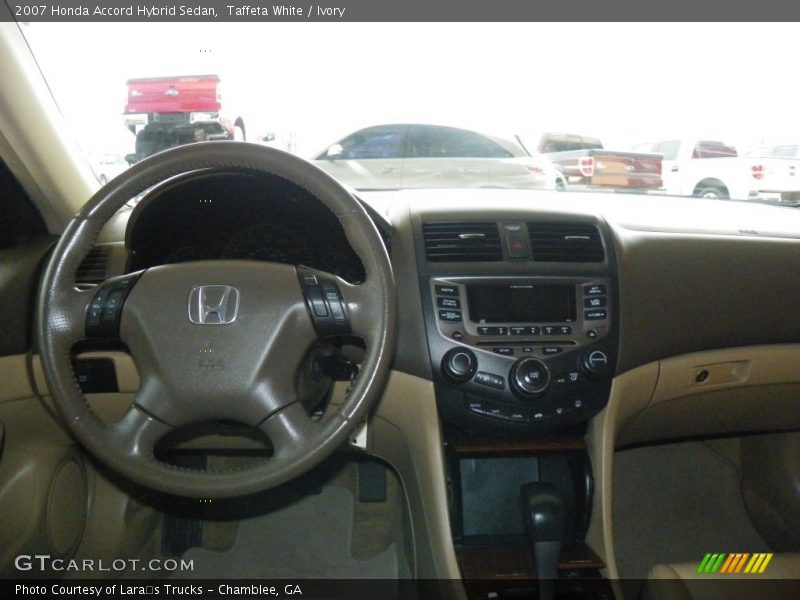 Taffeta White / Ivory 2007 Honda Accord Hybrid Sedan