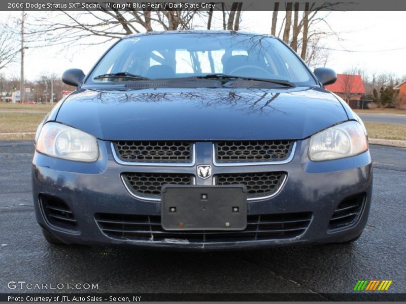 Midnight Blue Pearl / Dark Slate Grey 2006 Dodge Stratus SXT Sedan