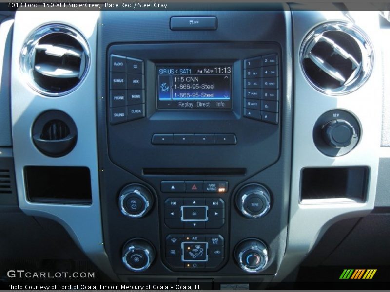 Controls of 2013 F150 XLT SuperCrew