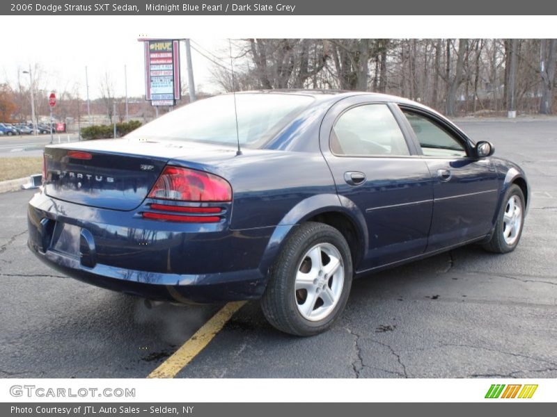 Midnight Blue Pearl / Dark Slate Grey 2006 Dodge Stratus SXT Sedan