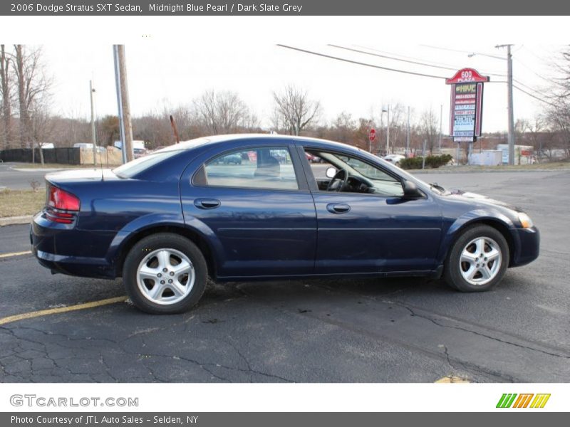 Midnight Blue Pearl / Dark Slate Grey 2006 Dodge Stratus SXT Sedan
