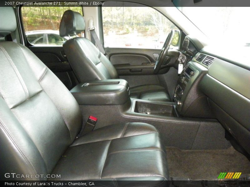 Summit White / Ebony 2007 Chevrolet Avalanche Z71