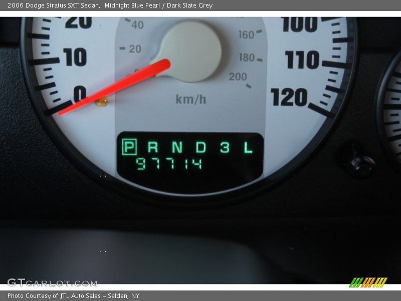 Midnight Blue Pearl / Dark Slate Grey 2006 Dodge Stratus SXT Sedan